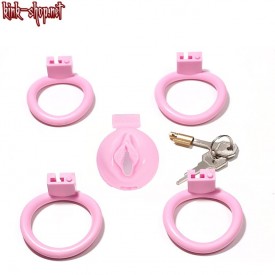 Sissify chastitybelt for small clitted femboys and cucks