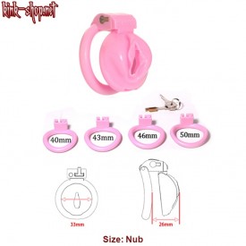 Sissify chastitybelt for small clitted femboys and cucks