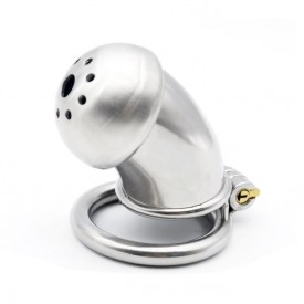 Tobby Tube chastity device from Kink-Shop. Select between 3 diffrent sizes of backrings. Discreet delivery.