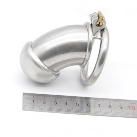 Tobby Tube chastity device from Kink-Shop. Select between 3 diffrent sizes of backrings. Discreet delivery.