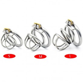 Enjoy 3 is the largest chastity device in the Enjoy serie. Choose your own size of backring. Discreet delivery from Kink-Shop.ne