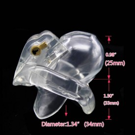 Micro chastity device - The nob