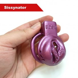 Sissynator MtF chastity device for sissies.