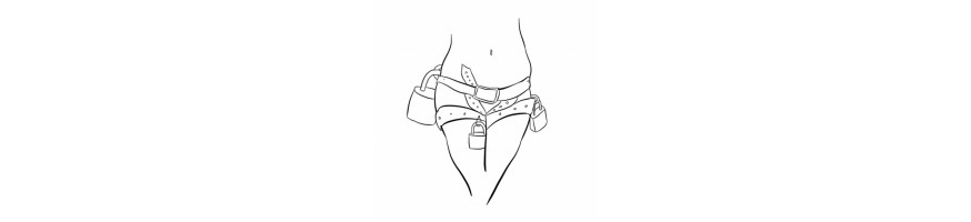 Female chastity belts